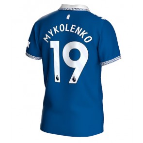 Everton Vitaliy Mykolenko #19 Replika Hjemmebanetrøje 2023-24 Kortærmet